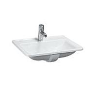 LAUFEN Pro A vasque à encastrer 8139610001041 56 x 44 cm, blanc , avec trop-plein, trou pour robinet 2000