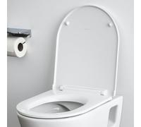 LAUFEN Pro WC siège 8989650000001 blanc , avec couvercle mince, amovible