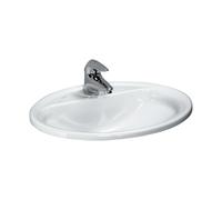 Laufen Lavabo encastré Pro B H8139510001041 56×44 cm 1 trou trop-plein blanc