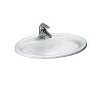 Laufen Lavabo encastré Pro B H8139510001041 56×44 cm 1 trou trop-plein blanc