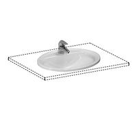 LAUFEN Pro B Vasque à encastrer par-dessus, H8139510001041,
