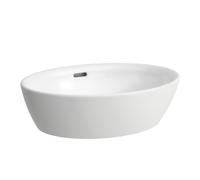 LAUFEN PRO B vasque, sans trou pour robinet, avec trop-plein, 520x390mm, H8129644001091, Couleur: Blanc avec LCC