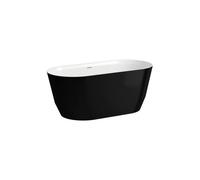Laufen PRO Baignoire Ã poser, Marbond, 1500x700x590mm, H243952, Coloris: extÃ©rieur noir/intÃ©rieur blanc - H2439520640001