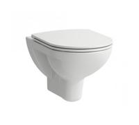 Laufen Pro Pack WC suspendu 39.7x59.7x46.5cm à fond creux incl. abattant wc de WC slimseat avec softclose incl. bande de montage céramique/duroplast blanc h8669510000001