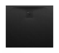LAUFEN Pro receveur de douche, 900x800x30mm, extra-plat, 0, H2149500800001, Couleur: Noir Mat