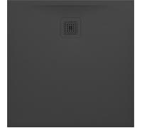 Laufen Pro receveur de douche carré 80x80 cm noir H2109500800001