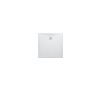 Laufen pro receveur de douche en gel coat marbond, extra-plat, carrã , ã vacuation sur le cã´tã 90x90, blanc mat (h2109560000001)