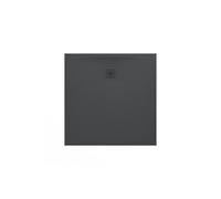Laufen Receveur de douche Pro H2109500780001 800x800x29 mm extra-plat Anthracite Matt