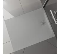 Laufen – Receveur de douche Pro H2129540770001 – 1100×800×33 mm extra-plat – Gris clair mat