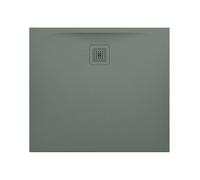 LAUFEN Pro receveur de douche, 900x800x30mm, extra-plat, 0, H2149500790001, Couleur: Gris béton Gris mat