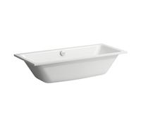 LAUFEN Pro S Baignoire à encastrer, acier émaillé, 1700x750x410mm, H2261806000401, Couleur: -avec AntiSlip
