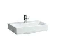 LAUFEN PRO S Compact lavabo à poser, 1 trou pour robinet, avec trop-plein, US gesch., 550x380mm, H8179580001041, Couleur: Blanc