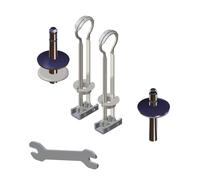 LAUFEN Pro S Fixations d'abattant WC, H8919650000001,