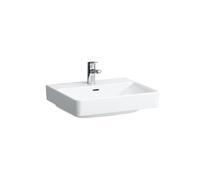 LAUFEN PRO S lavabo, 1 trou pour robinet, avec trop-plein, 550x465mm, H8109620001041, Couleur: Blanc