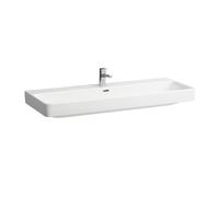 LAUFEN PRO S lavabo, 2 trous pour robinets, avec trop-plein, 1200x460mm, H8149650001071, Couleur: Blanc