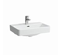 LAUFEN PRO S lavabo Compact, sans trou pour robinet, sans trop-plein, 550x380mm, H8189584001421, Couleur: Blanc avec LCC