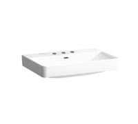 LAUFEN Pro S vasque 8109670001081 70 x 46,5 cm, blanc , avec trop-plein, 3 trous de robinetterie
