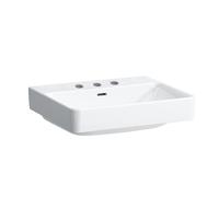 LAUFEN match0 Pro S lavabo 8169620001081 55x46.5 cm, monté au mur, blanc , 3 trous de coulée