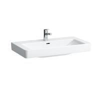 LAUFEN PRO S lavabo, sans trou pour robinetterie, avec trop-plein, 850x460mm, H8139654001091, Couleur: Blanc avec LCC