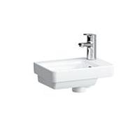 LAUFEN Pro S lave-mains 81596000001041 36 x 25 cm, blanc , 2000 , avec trop-plein