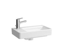 LAUFEN PRO S lave-mains, cuve à droite, sans trou pour robinetterie, avec trop-plein, 480x280mm, H815955A001091, Couleur: Blanc avec LCC Active