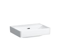 LAUFEN PRO S lave-mains, sans trou pour robinet, avec trop-plein, 450x340mm, H8159610001091, Couleur: Blanc