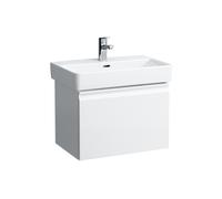 LAUFEN Pro S Meuble sous-lavabo, 1 tiroir et tiroir intérieur, pour lavabo H818959, 550x370x390mm, H4830320954631, Couleur: Neige (blanc mat)