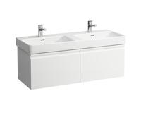 LAUFEN Pro S Meuble sous-lavabo 2 tiroirs, pour lavabo H814966, 1160x450x395mm, H4835630964631, Couleur: Neige (blanc mat)