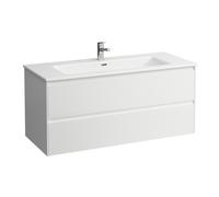 LAUFEN Pro S Set Lani Set complet 1200, lavabo, 1 trou de robinet, avec meuble sous-lavabo, 1200x500x540mm, H8649692601041, Couleur: blanc mat