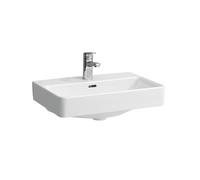 LAUFEN PRO S vasque, 1 trou de robinetterie, avec trop-plein, US gesch., 550x380mm, H8129520001041, Couleur: Blanc