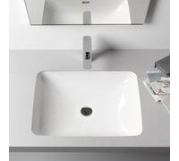 Laufen Lavabo encastré PRO S H811968 595×430 mm sans trou pour robinet, trop-plein Blanc