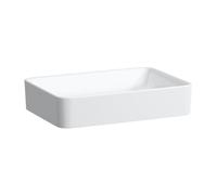 Laufen Pro S lavabo 55x38 cm rectangulaire à poser blanc brillant H8129654001121