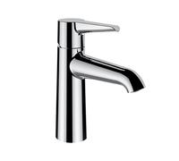 Laufen PURE Mitigeur monocommande de lavabo, bec fixe, porte-Ã -faux 110 mm, sans robinet de vidange, chromÃ©, Coloris: chrome - HF901702100000