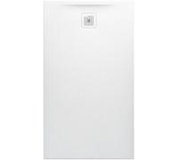 Laufen - Receveur En Marbond Extra Plat 140x80 Anti-dérapant séns Vidage Blanc