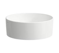 Laufen Savoy lavabo 38x38 cm ronde à poser blanc H8129427571121