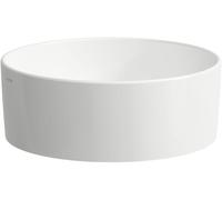 Laufen Vasque Savoy H8129420001121 Ø 42 cm ronde sans trop-plein ni trou de robinetterie blanche