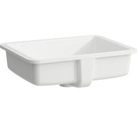 Laufen Savoy lavabo 44x33 cm rectangulaire sous plan blanc H8189470001091