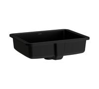 Laufen Savoy lavabo 44x33 cm rectangulaire sous plan noir H8189487161551