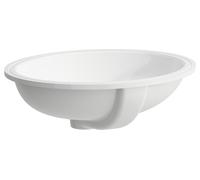 Laufen Savoy lavabo 44x36 cm ovale sous plan blanc brillant H8189420001551