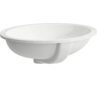 Laufen Savoy lavabo 44x36 cm ovale sous plan blanc brillant H8189430001091