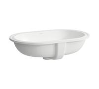 Laufen Savoy lavabo 51x31 cm ovale sous plan blanc H8189467571091
