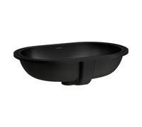 Laufen Savoy lavabo 51x31 cm ovale sous plan noir H8189457161091