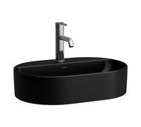 Laufen Savoy lavabo 55x38 cm ovale à poser noir H8129457161041