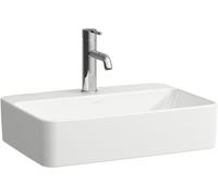 Laufen Savoy lavabo 55x38 cm rectangulaire à poser blanc brillant H8169450001041