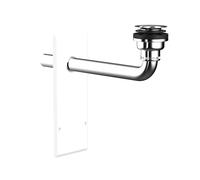 LAUFEN Set de finition, pour système dinstallation WT-UP LIS H9101040000001, plaque de recouvrement chromée, H9751120040001