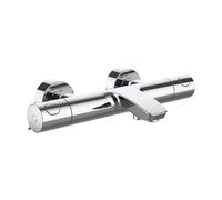 LAUFEN Shower Robinetterie de baignoire en applique avec mitigeur thermostatique, HF506561100630,