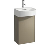 Laufen Lave-mains Sonar 1 porte charnière droite pour lavabo 815341 Titane H4054820340421