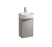 Laufen Lave-mains Sonar 1 porte charnière droite pour lavabo 815341 Titane H4054820340421