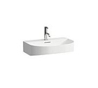 LAUFEN Sonar H8163420001081 60x42cm, dessous rectifié, mural, avec trop-plein, avec 3 trous pour robinetterie, blanc