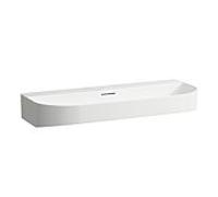LAUFEN Sonar H8163477571091 100x42cm, dessous rectifié, mural, avec trop-plein, sans trou pour robinet, blanc mat
